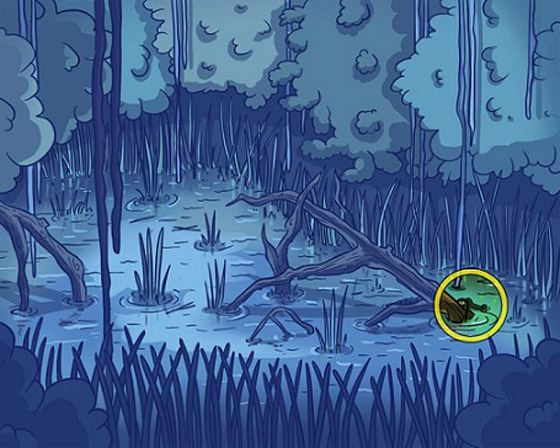 1% فقط يمكنهم اكتشاف التمساح داخل البحيرة خلال ربع دقيقة! صورة رقم 2