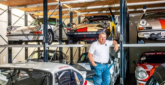 أكبر عاشق لسيارات بورشه في العالم يجمع 50 سيارة صورة رقم 2