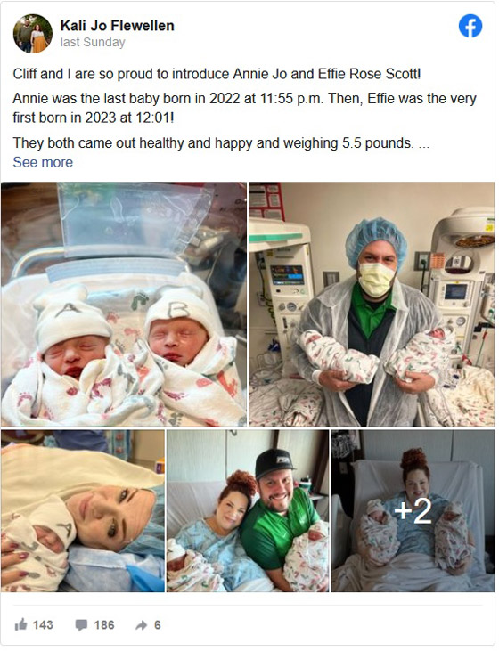 ولادة توأم أمريكي في عامين مختلفين صورة رقم 3