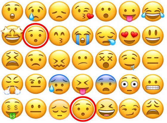 وجهان فقط من الإيموجي متشابهان.. اعثر عليهما في 11 ثانية فقط! صورة رقم 2