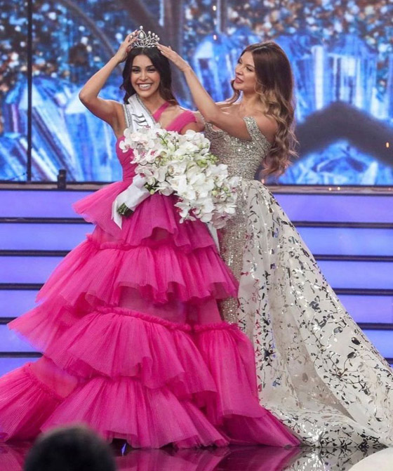 فيديو وصور: عربيتان بمسابقة ملكة جمال الكون.. البحرينية ايفلين خليفه واللبنانية ياسمينا زيتون صورة رقم 3