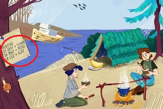 أمامك 11 ثانية فقط.. كم عدد الأشخاص بمعسكر التخييم؟ صورة رقم 2