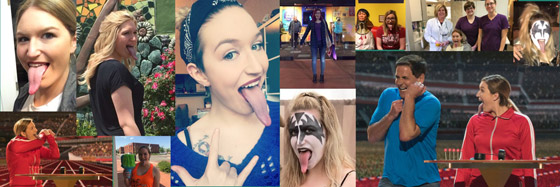 تلمس عينيها بلسانها!.. تعرفوا على صاحبة أطول لسان في العالم! فيديو صورة رقم 8