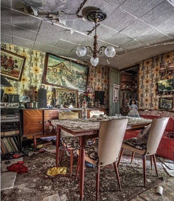 صور وفيديو : رجل يكتشف منزلاً مهجوراً مستوحى من القصص الخيالية صورة رقم 4