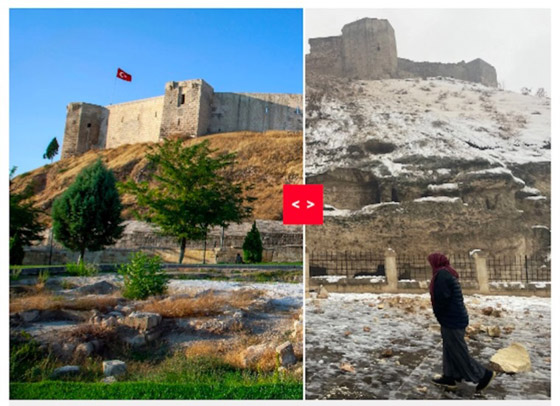 بالصور: هكذا بدت هذه الأماكن قبل وبعد الزلزال في تركيا صورة رقم 3