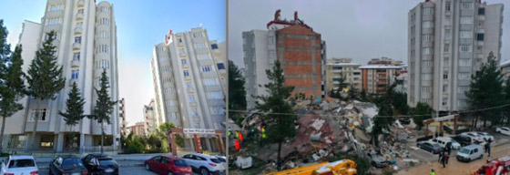 بالصور: هكذا بدت هذه الأماكن قبل وبعد الزلزال في تركيا صورة رقم 5