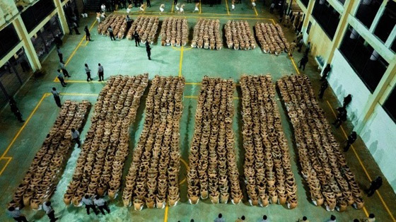 صور مخيفة لوشوم على أجساد آلاف السجناء في السلفادور صورة رقم 4