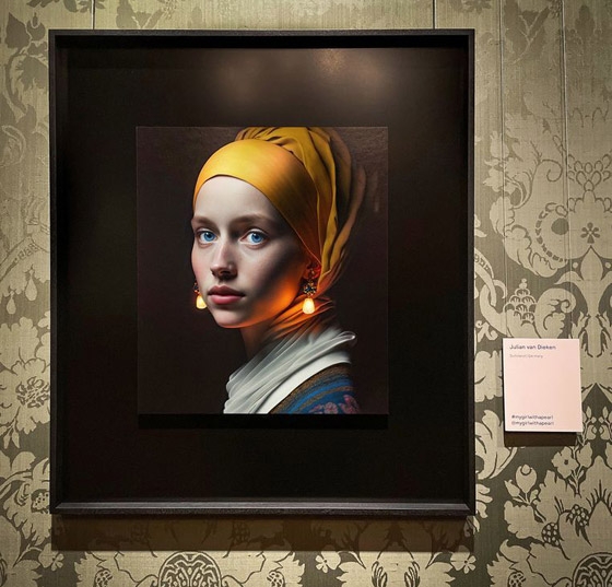 نسخة مطورة بالذكاء الاصطناعي عن إحدى أشهر اللوحات تثير الجدل صورة رقم 1