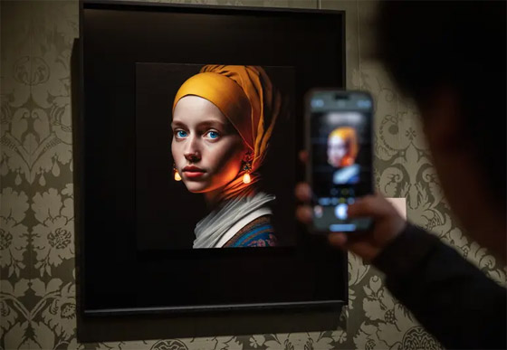 نسخة مطورة بالذكاء الاصطناعي عن إحدى أشهر اللوحات تثير الجدل صورة رقم 7