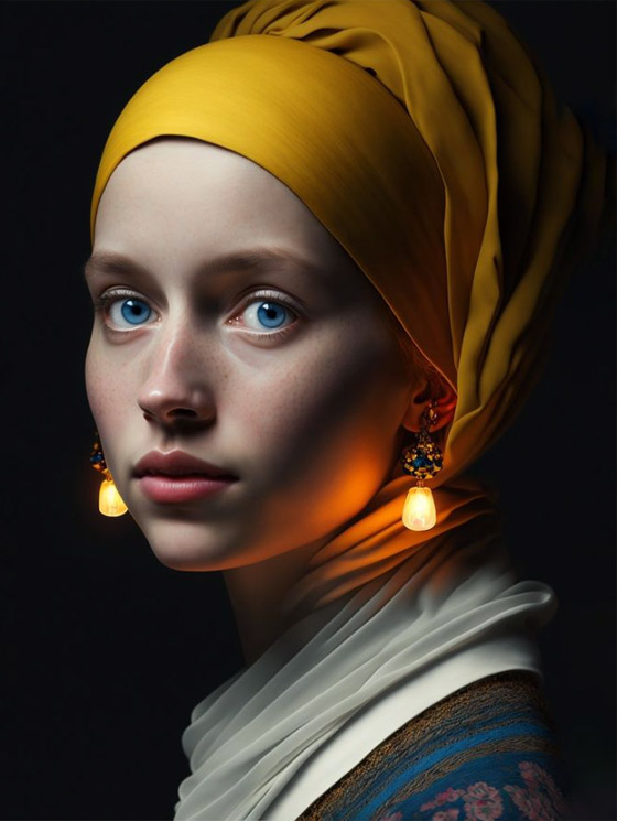 نسخة مطورة بالذكاء الاصطناعي عن إحدى أشهر اللوحات تثير الجدل صورة رقم 8