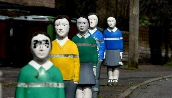 بخدعة مبتكرة... بلدة بريطانية تقلل من حوادث السير صورة رقم 1