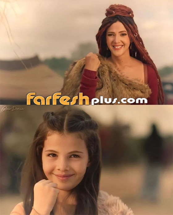 كايلا ابنة دنيا سمير غانم في مشهد تمثيلي طريف مع والدها  صورة رقم 8