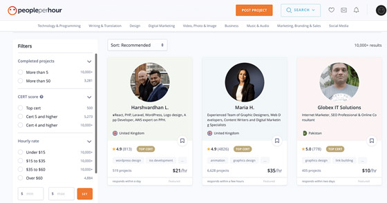 لزيادة فرص العمل أو بناء مشروع خاص.. أفضل 10 مواقع للعمل على الإنترنت صورة رقم 9 لزيادة فرص العمل أو بناء مشروع خاص.. أفضل 10 مواقع للعمل على الإنترنت صورة رقم 9