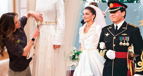 فيديو وصور زفاف الملك عبدالله والملكة رانيا، وظهور بطاقة الحفل بعد 30 عاماً صورة رقم 3