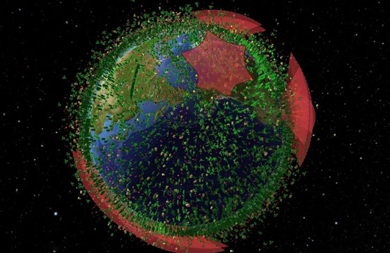 خريطة مرعبة.. السماء ستمطر مخلفات وخردة فضائية! صورة رقم 1 خريطة مرعبة.. السماء ستمطر مخلفات وخردة فضائية! صورة رقم 1