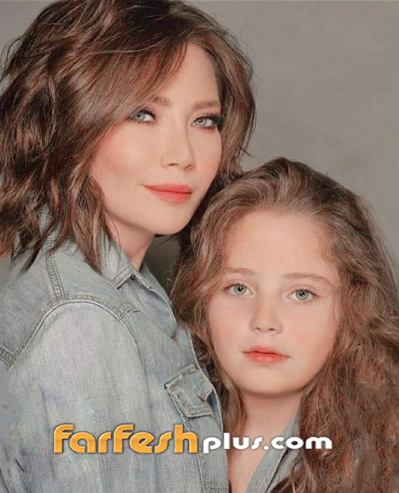 دهب سبيعي ابنة الفنانة السورية سلافة معمار نسخة عن والدتها وتضاهيها جمالا صورة رقم 23