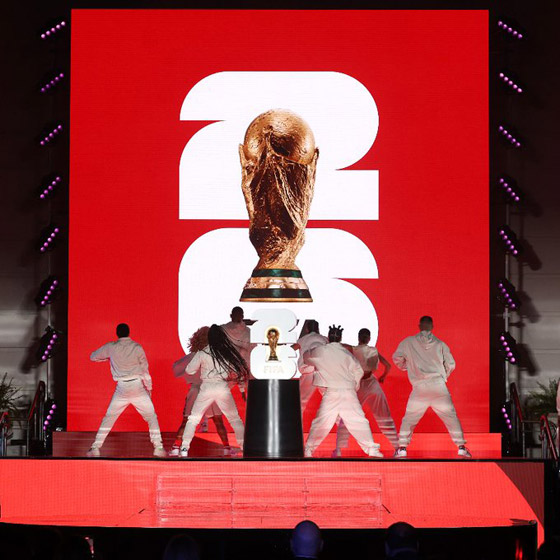 صورة رقم 5 - فيديو وصور: الفيفا يكشف عن شعار كأس العالم لعام 2026 صورة رقم 5 - فيديو وصور: الفيفا يكشف عن شعار كأس العالم لعام 2026