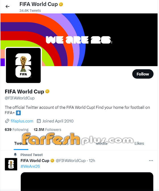 صورة رقم 2 - فيديو وصور: الفيفا يكشف عن شعار كأس العالم لعام 2026 صورة رقم 2 - فيديو وصور: الفيفا يكشف عن شعار كأس العالم لعام 2026