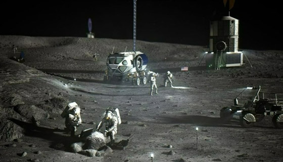 جنوب القمر يمكن أن يكون مناسباً لحياة البشر صورة رقم 3