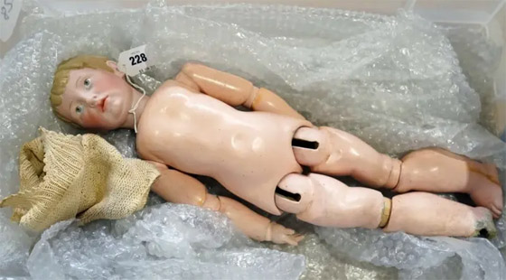 دمية بالية عبثت بها الكلاب بيعت في مزاد بـ66 ألف دولار!.. ما السبب؟ صورة رقم 1