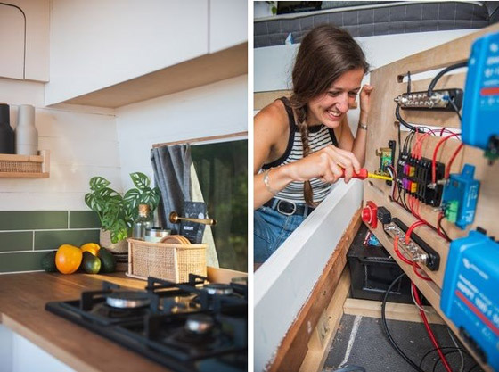 بريطانيان يستقيلان من عمليهما ليعيشا في شاحنة صورة رقم 4