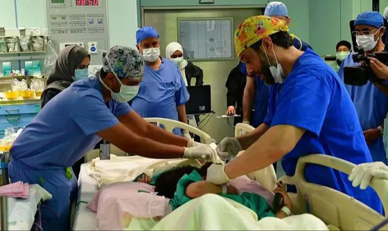 نجاح فصل السيامي المصري سلمى وسارة بالسعودية بعد 17 ساعة.. صورة رقم 2 نجاح فصل السيامي المصري سلمى وسارة بالسعودية بعد 17 ساعة.. صورة رقم 2