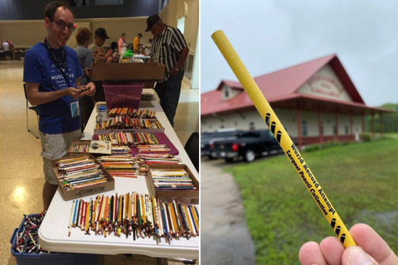 أمريكي يستعد لدخول موسوعة غينيس بهواية غريبة: جمع أقلام الرصاص! صورة رقم 3