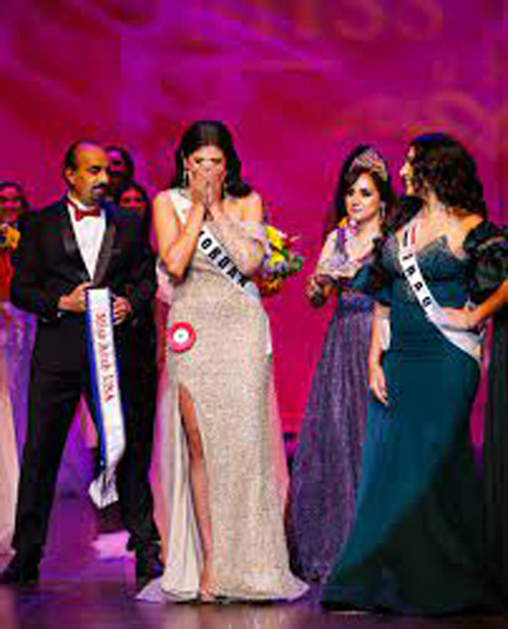 فيديو وصور الأردنية فرح أبو عديلة تفوز بتاج ملكة جمال العرب بأمريكا صورة رقم 8