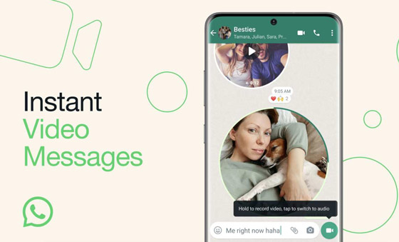 ميزة جديدة من واتساب.. رسائل فيديو قصيرة ومباشرة صورة رقم 2