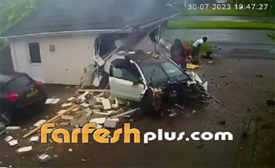 مراهق بسيارة فارهة كاد يتسبب بكارثة.. فيديو مرعب يوثق الحادثة صورة رقم 1 مراهق بسيارة فارهة كاد يتسبب بكارثة.. فيديو مرعب يوثق الحادثة صورة رقم 1