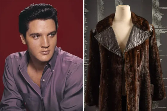 مصنوع من فراء المنك.. بيع معطف لـ إلفيس بريسلي في مزاد.. ما سعره؟ صورة رقم 2