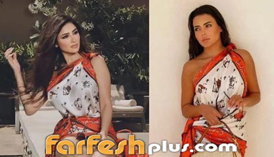 مي عمر وأسماء جلال نجمتي مسلسلات رمضان في فرفش بلس بإطلالة مشابهة.. أيهما أفضل؟ صورة رقم 1