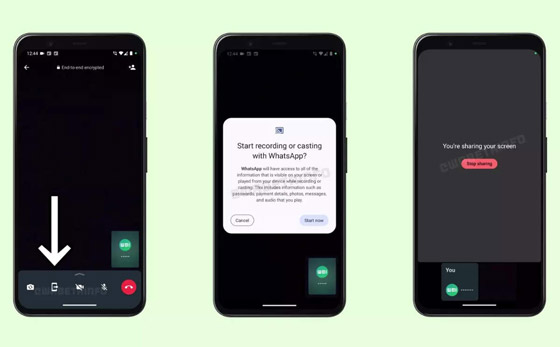 مشاركة الشاشة: احذر تحديث واتساب الجديد.. قد يكون مفيدا ولكن! صورة رقم 3