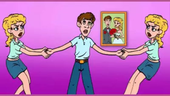 العب دور المحقق.. وتعرف على زوجة الرجل الحقيقية بـ10 ثوان فقط! صورة رقم 1