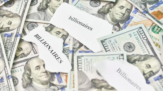 أكثر مليارديرات العالم احتفاظا بـ أكثر مليارديرات العالم احتفاظا بـ