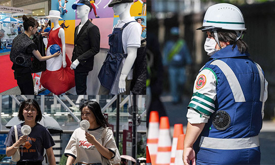 لمواجهة الحر في اليابان.. ملابس وإكسسوارات مُبردة (صور) صورة رقم 4