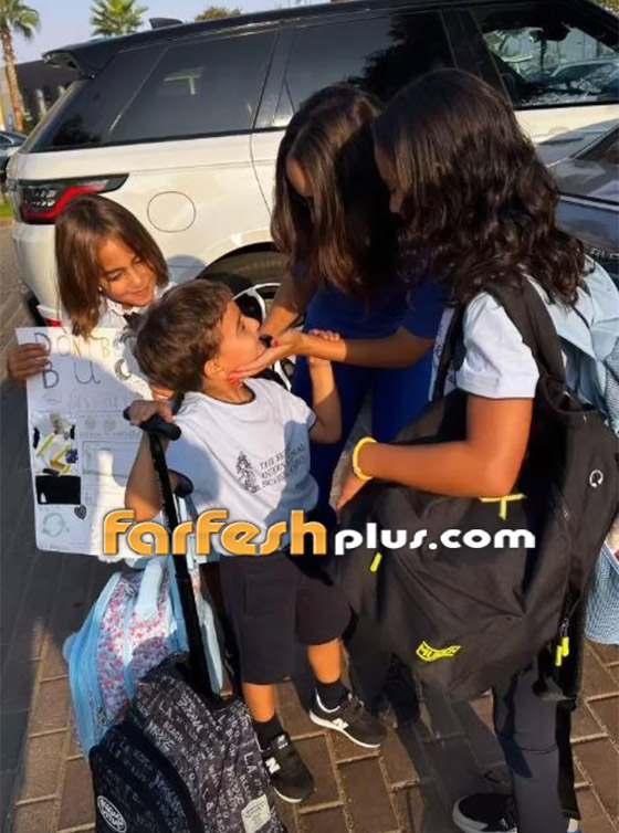  أجواء عائلية دافئة تجمع تامر حسني في رأس السنة مع اولاده وطليقته بسمة بوسيل  صورة رقم 5