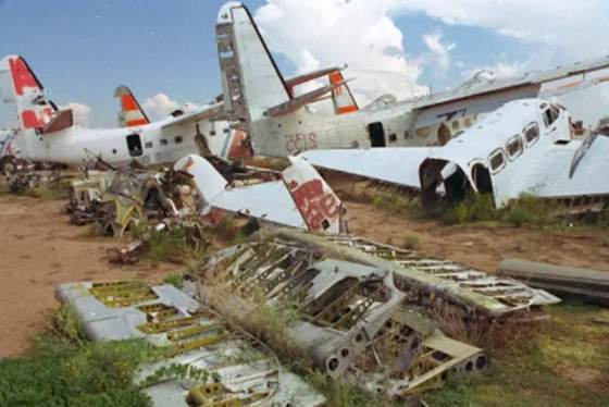 تعرف على أكبر مقبرة للطائرات في العالم صورة رقم 3