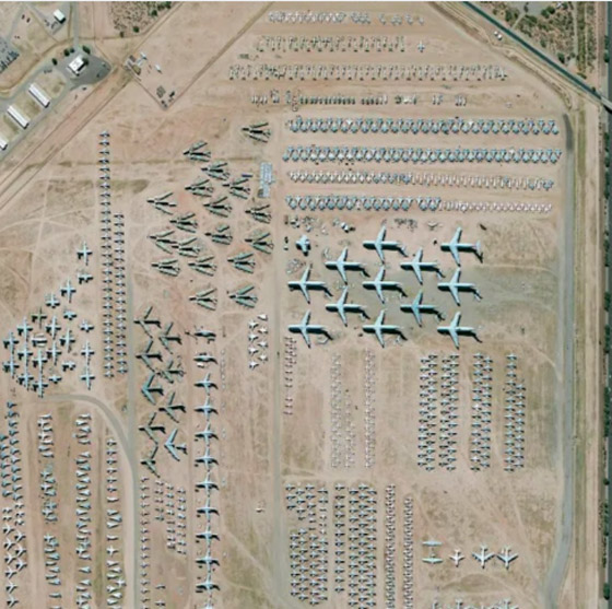 تعرف على أكبر مقبرة للطائرات في العالم صورة رقم 4