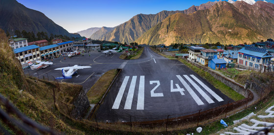 مطار على قمة جبل وآخر عند حافة البحر.. أخطر 6 مطارات في العالم صورة رقم 1