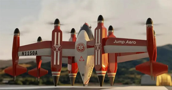 شركة أمريكية تبتكر سيارة إسعاف طائرة.. ستكون الأسرع في العالم! صورة رقم 3