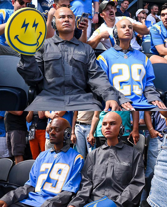 بالفيديو.. روبوتات 