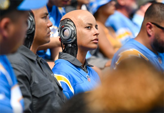 بالفيديو.. روبوتات 