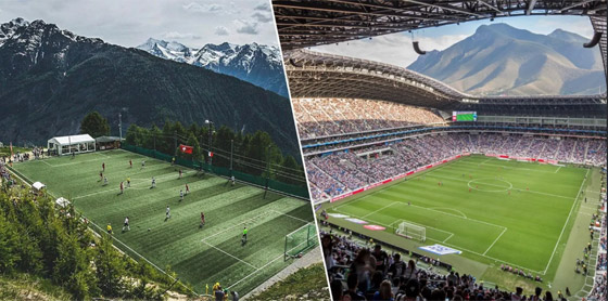 أغرب 10 ملاعب رياضية في العالم! صورة رقم 11