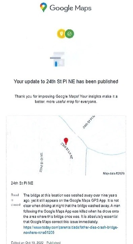 بعد موت سائق.. دعوى قضائية ضد غوغل صورة رقم 3