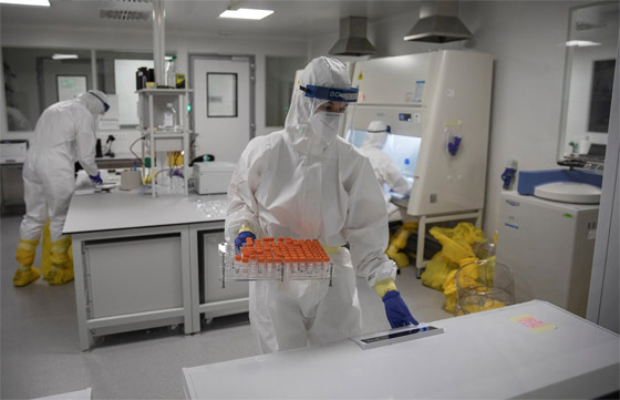 ازدهر بفضل كورونا.. مختبر صيني 