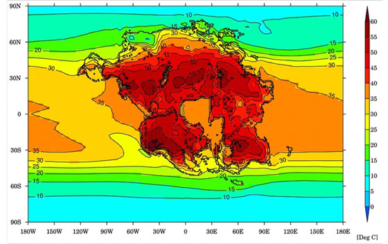 دراسة تتنبأ بتكون قارة عملاقة جديدة تقضي على البشرية! صورة رقم 1 دراسة تتنبأ بتكون قارة عملاقة جديدة تقضي على البشرية! صورة رقم 1