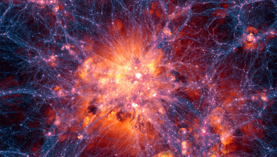 المشاهد الأولى لشبكة الكون الغريبة بنجوم زائفة ومتوهجة.. فيديو صورة رقم 4