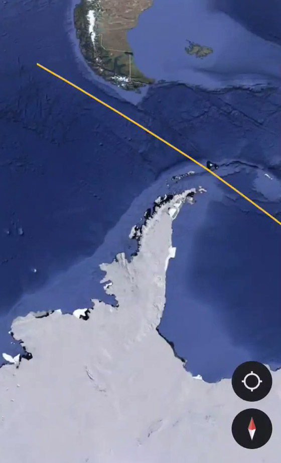 خريطة محيرة أظهرت إمكانية الإبحار من الهند إلى أمريكا بـ خريطة محيرة أظهرت إمكانية الإبحار من الهند إلى أمريكا بـ