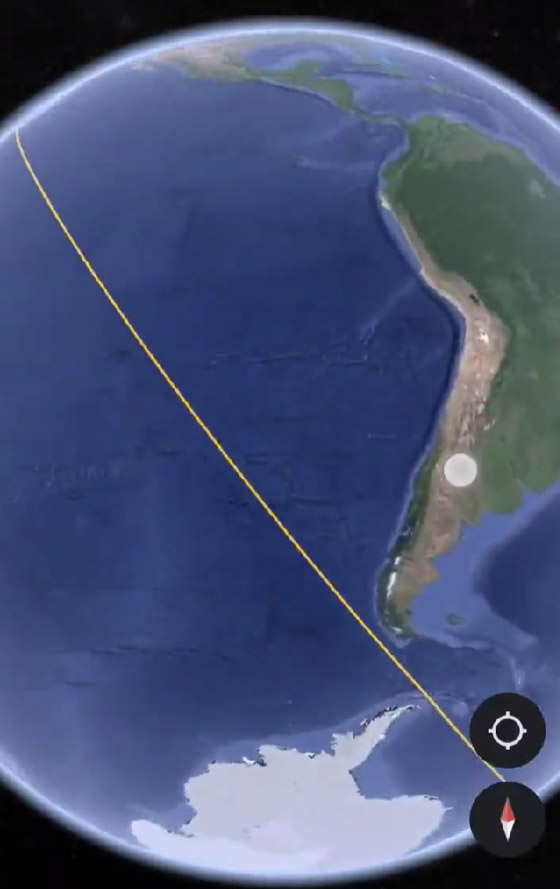 خريطة محيرة أظهرت إمكانية الإبحار من الهند إلى أمريكا بـ خريطة محيرة أظهرت إمكانية الإبحار من الهند إلى أمريكا بـ